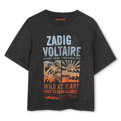 CAMISETA DE MANGA CORTA ZADIG & VOLTAIRE NI&Ntilde;O