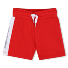 Shorts de cintura el&aacute;stica, ROJO, hi-res