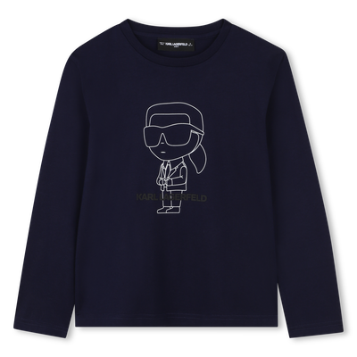 Camiseta de manga larga KARL LARGERFELD KIDS NIÑO