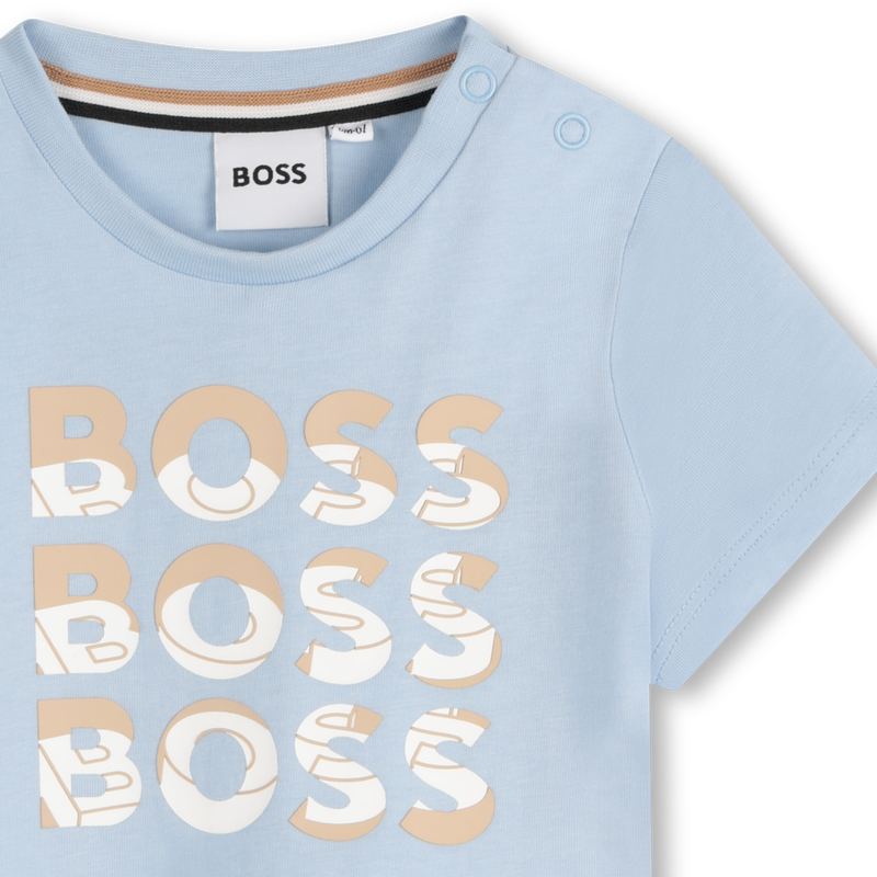 Camiseta de manga corta BOSS 
                        NI&Ntilde;O