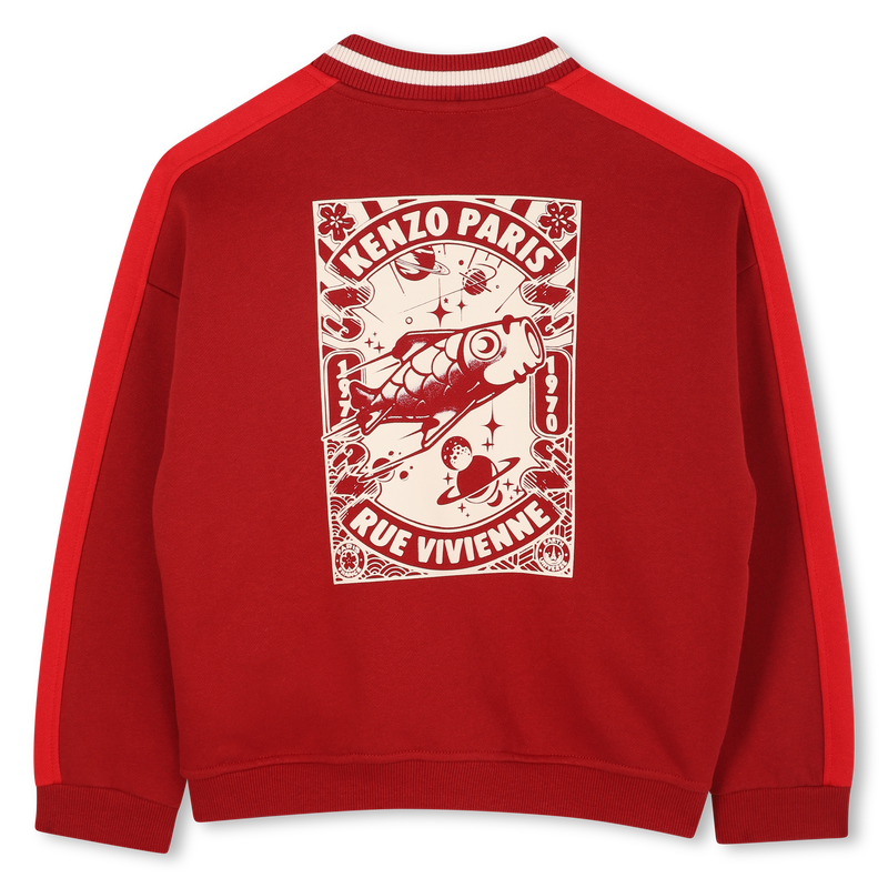 C&aacute;rdigan con cierre de bot&oacute;n a presi&oacute;n KENZO KIDS 
                        NI&Ntilde;O