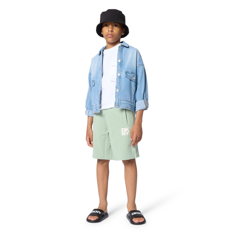 CAMISETA DE MANGA CORTA DKNY 
                        UNISEXO