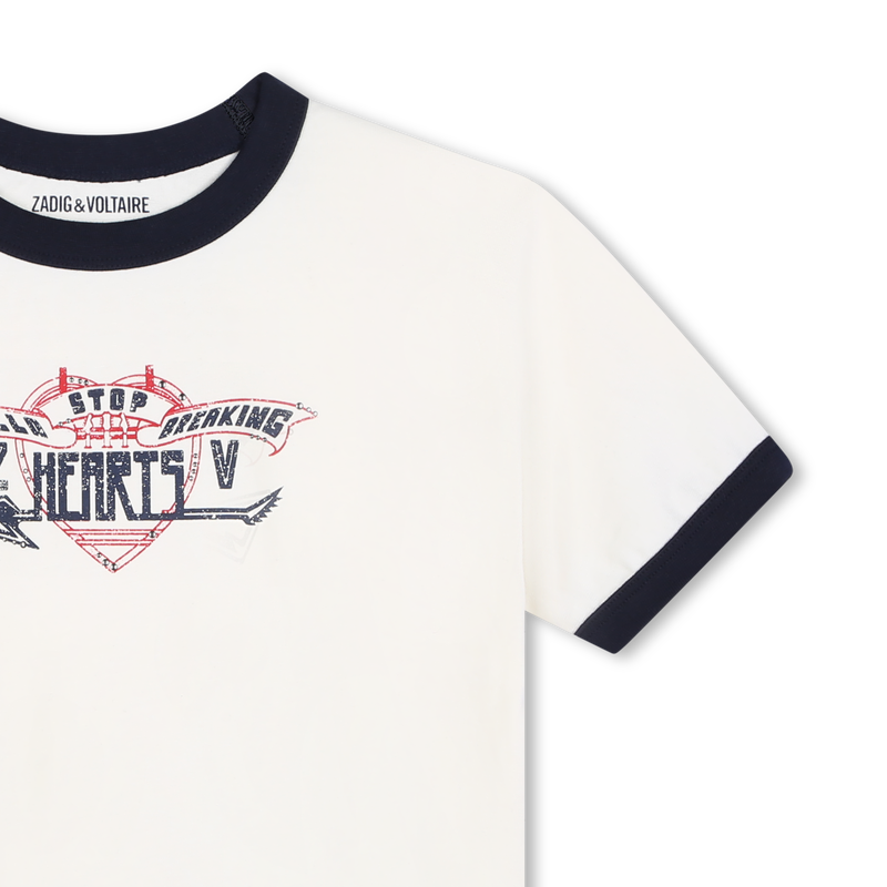 Camiseta de manga corta ZADIG & VOLTAIRE 
                        NI&Ntilde;A