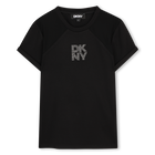 Camiseta de manga corta DKNY 
                    NI&Ntilde;A