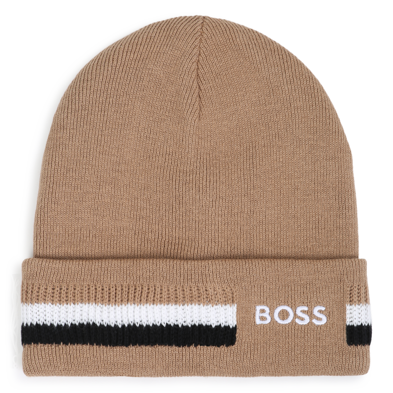 Gorro de punto BOSS 
                        NI&Ntilde;O
