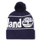 Gorro de punto con pomp&oacute;n jacquard TIMBERLAND 
                    NI&Ntilde;O
