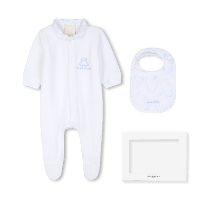 Conjunto de pijama y babero GIVENCHY NI&Ntilde;O