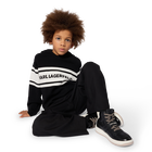 Sudadera con capucha KARL LAGERFELD KIDS 
                    NI&Ntilde;O