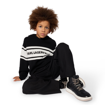 Sudadera con capucha KARL LAGERFELD KIDS NI&Ntilde;O