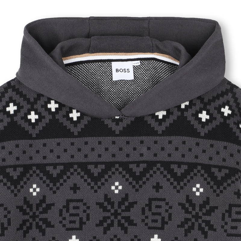 Sudadera con capucha BOSS 
                        NI&Ntilde;O