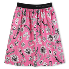 Falda de raso de algod&oacute;n MARC JACOBS 
                    NI&Ntilde;A