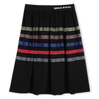Falda de crep&eacute; con pedrer&iacute;a SONIA RYKIEL 
                    NI&Ntilde;A