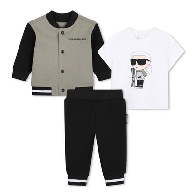Conjunto de ch&aacute;ndal KARL LAGERFELD KIDS NI&Ntilde;O