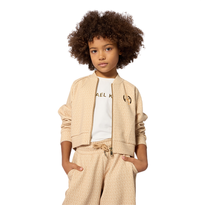 C&aacute;rdigan de doble jersey MICHAEL KORS NI&Ntilde;A