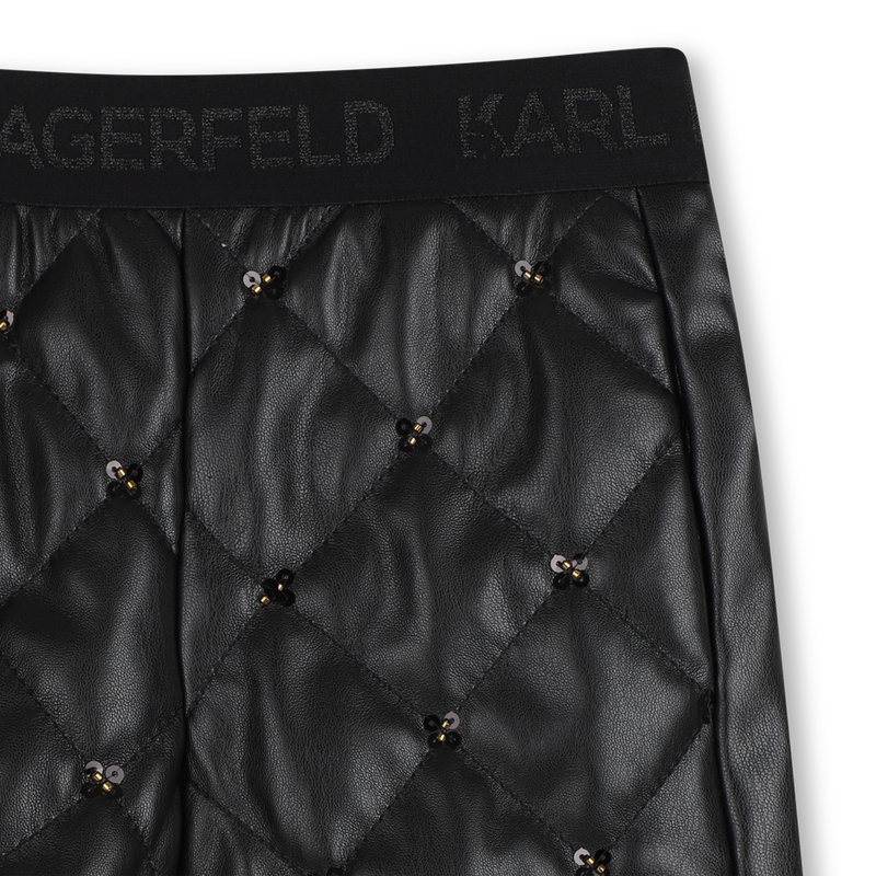 Bermudas con strass KARL LAGERFELD KIDS 
                        NI&Ntilde;A