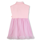 Vestido bimaterial BILLIEBLUSH 
                    NI&Ntilde;A