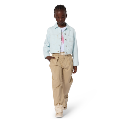 CHAQUETA DE MEZCLILLA LANVIN NI&Ntilde;A