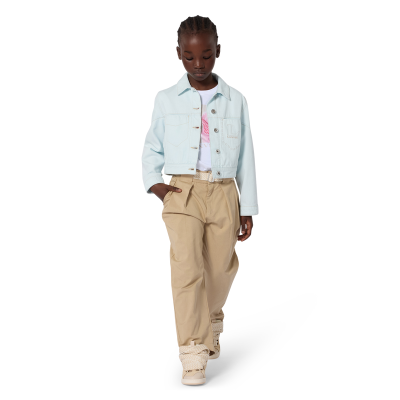 CHAQUETA DE MEZCLILLA LANVIN 
                        NI&Ntilde;A