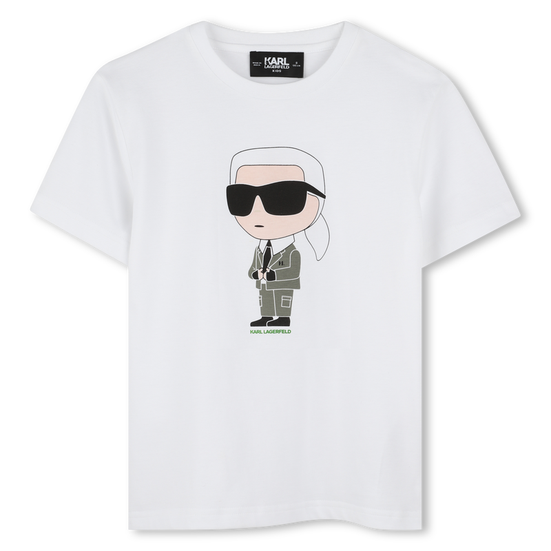 Camiseta de manga corta KARL LAGERFELD KIDS 
                        NI&Ntilde;O