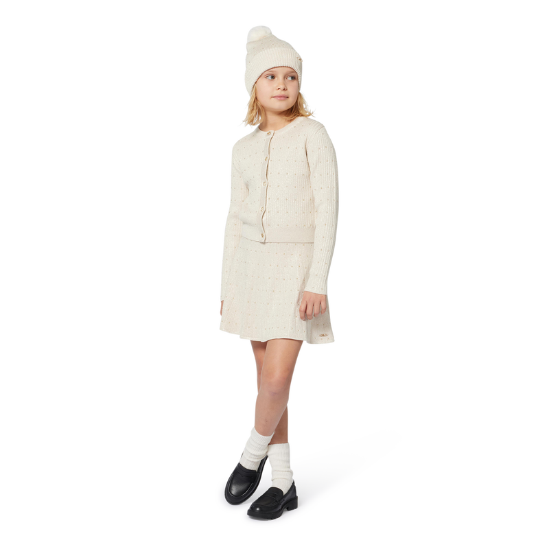 Gorro de punto con pomp&oacute;n MICHAEL KORS 
                        NI&Ntilde;A