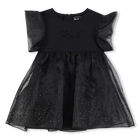 Vestido de manga corta KARL LAGERFELD KIDS 
                    NI&Ntilde;A