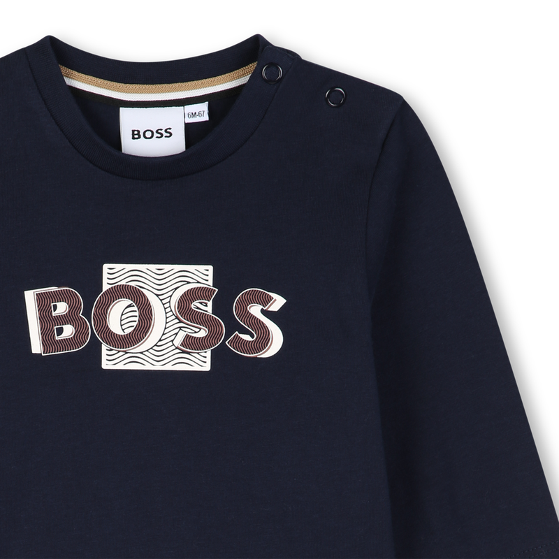 Camiseta de manga larga BOSS 
                        NI&Ntilde;O