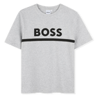 Camiseta de mangas cortas BOSS 
                    NI&Ntilde;O