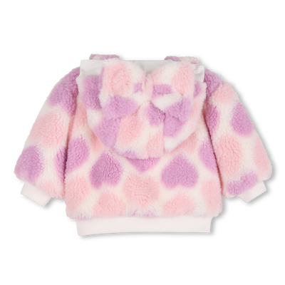 Abrigo estampado de corazones BILLIEBLUSH NI&Ntilde;A