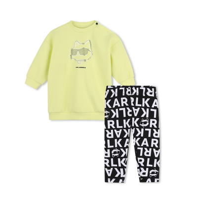 Conjunto de vestido y pantal&oacute;n KARL LAGERFELD KIDS NI&Ntilde;A