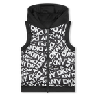 Plumas sin mangas con capucha DKNY 
                    UNISEXO