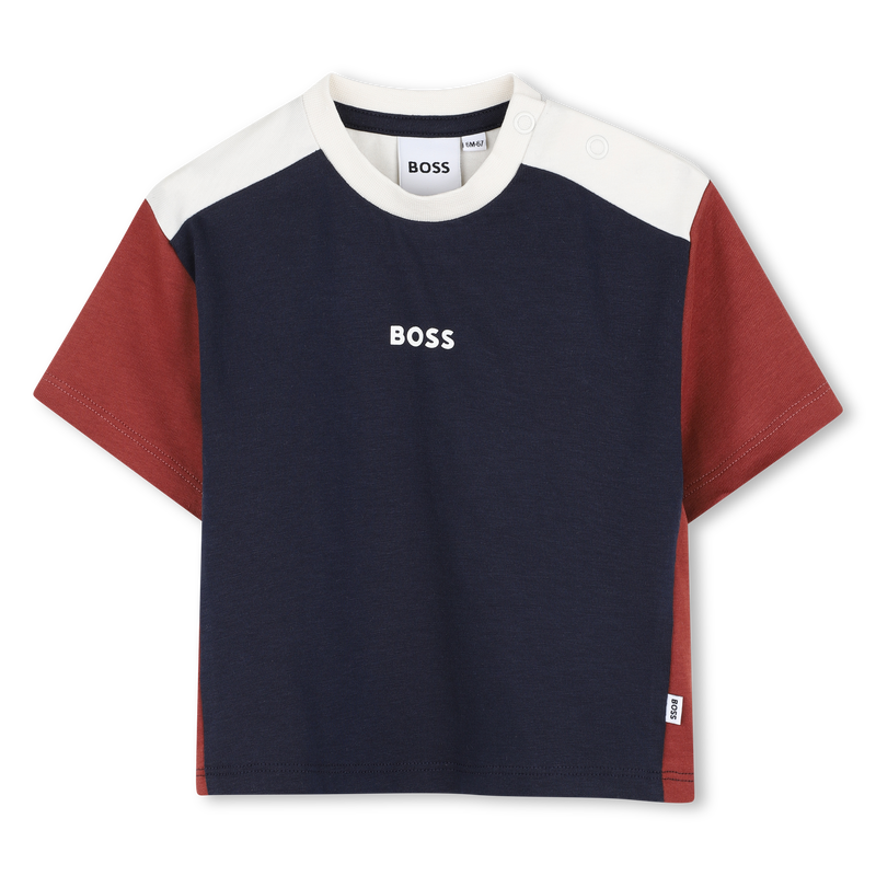 Camiseta de mangas cortas BOSS 
                        NI&Ntilde;O