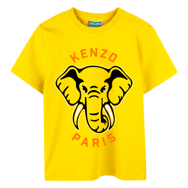 Camiseta algod&oacute;n manga corta KENZO KIDS 
                        UNISEXO