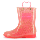 Botas de lluvia con purpurina BILLIEBLUSH 
                    NI&Ntilde;A