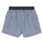 Shorts de mezclilla TIMBERLAND 
                    NI&Ntilde;O
