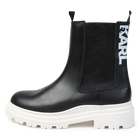 Botines de cuero KARL LAGERFELD KIDS 
                    NI&Ntilde;A
