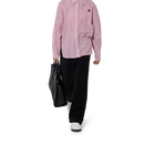 Pantal&oacute;n con pinzas y vuelta DKNY 
                    NI&Ntilde;A