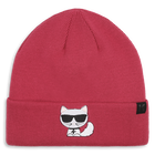Gorro de punto KARL LAGERFELD KIDS 
                    NI&Ntilde;A
