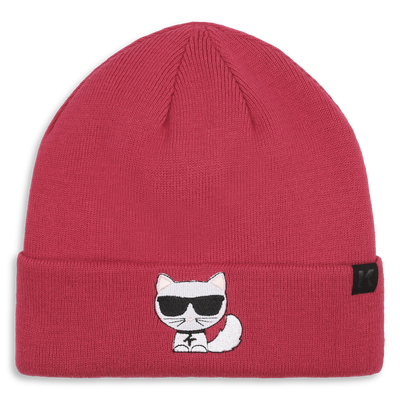 Gorro de punto KARL LAGERFELD KIDS NI&Ntilde;A