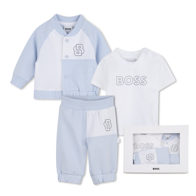 CONJUNTO DE JOGGER BOSS 
                        NI&Ntilde;O