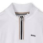 Sudadera stand-up con cremallera BOSS 
                    NI&Ntilde;O