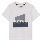 Camiseta de manga corta, BLANCO, hi-res