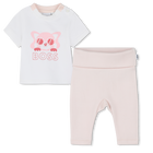 Conjunto camiseta y leggigns BOSS 
                    NI&Ntilde;A