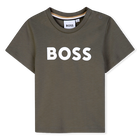 Camiseta de mangas cortas BOSS 
                    NI&Ntilde;O