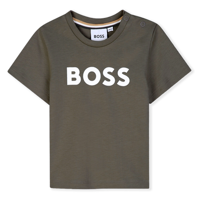 CAMISETA DE MANGA CORTA BOSS NI&Ntilde;O