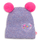 Gorro con pompones dobles BILLIEBLUSH 
                    NI&Ntilde;A