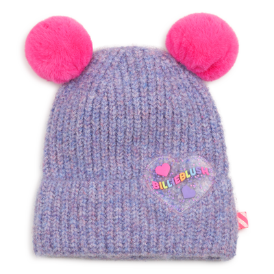 Gorro con pompones dobles BILLIEBLUSH NI&Ntilde;A