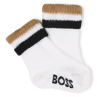 Pack de 3 pares de calcetines BOSS 
                    NI&Ntilde;O