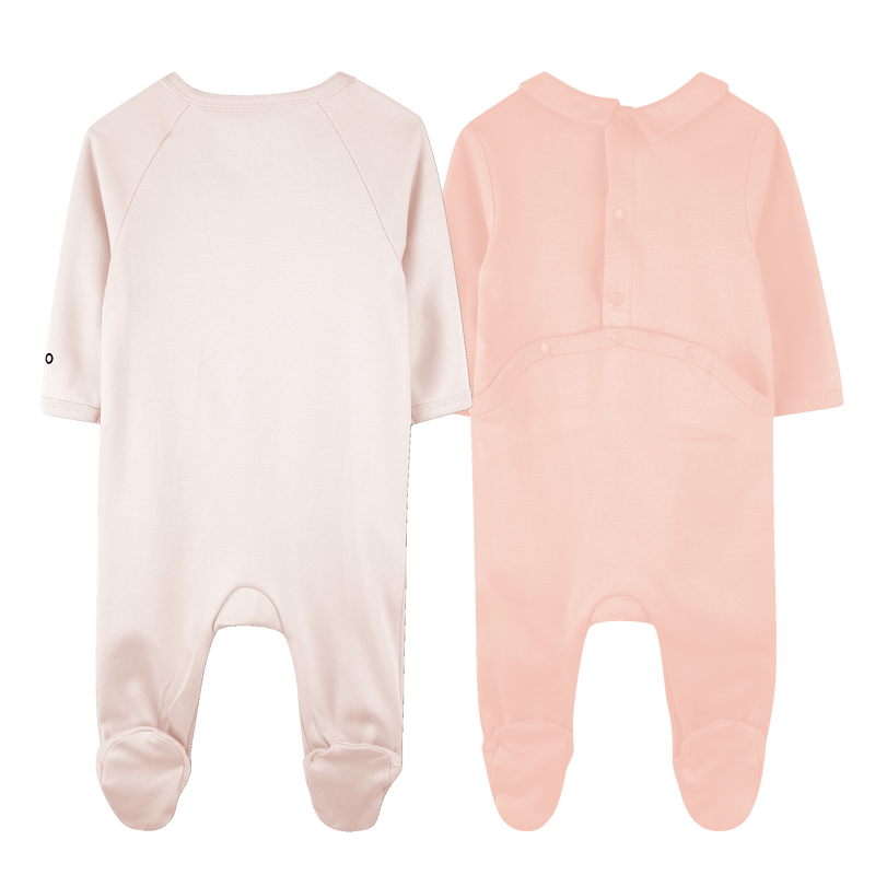 Pack de 2 pijamas de algod&oacute;n KENZO KIDS 
                        UNISEXO