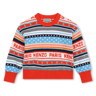 Jersey punto de Jacquard KENZO KIDS 
                    NI&Ntilde;A