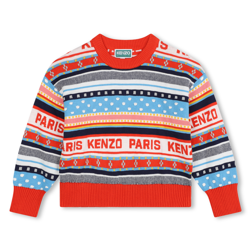 Jersey punto de Jacquard KENZO KIDS 
                        NI&Ntilde;A